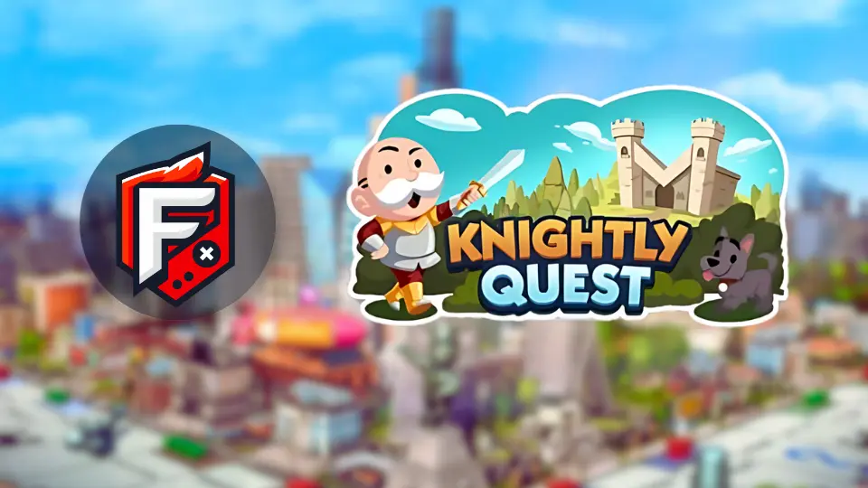 knightly quest monopoly go rewards