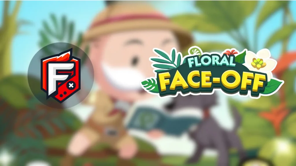 Floral Face Off Monopoly Go