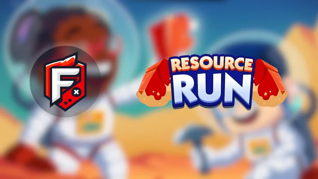 Resource Run Monopoly Go