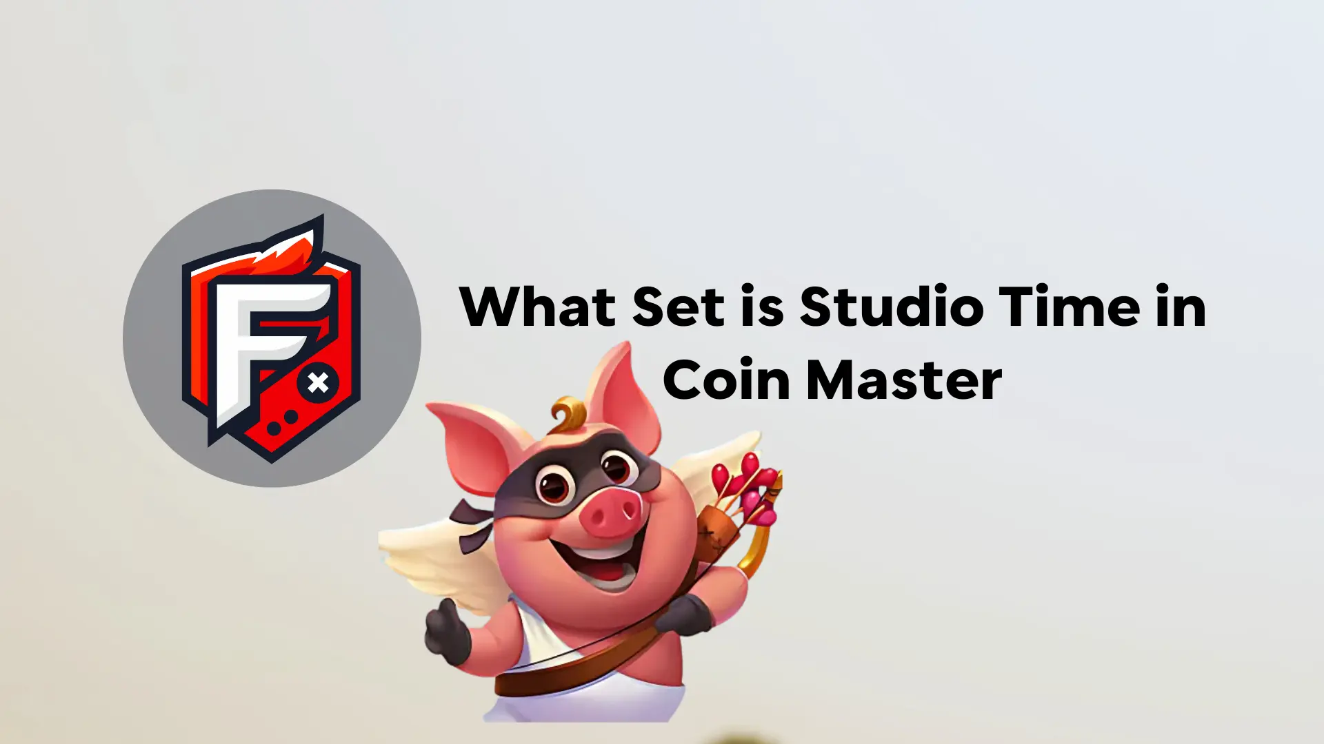 Which set has studio time card in coin master?