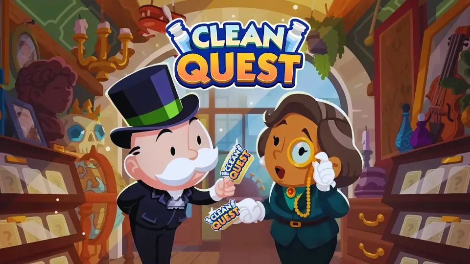 Clean Quest Monopoly GO