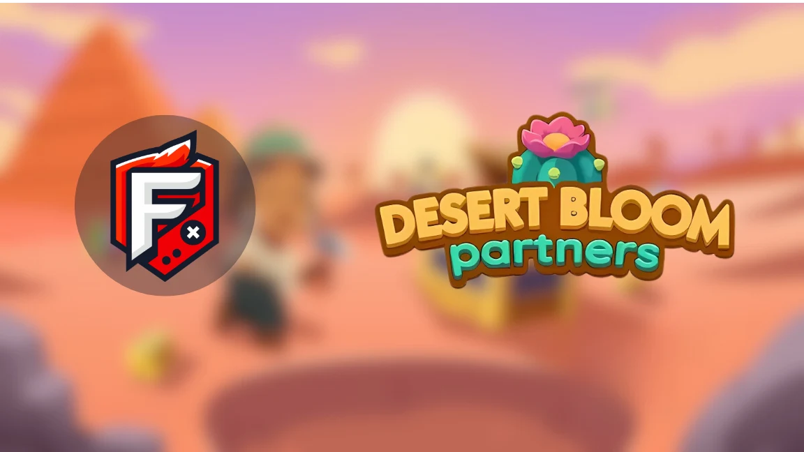 Desert Bloom Partners Monopoly Go – New Partner Event