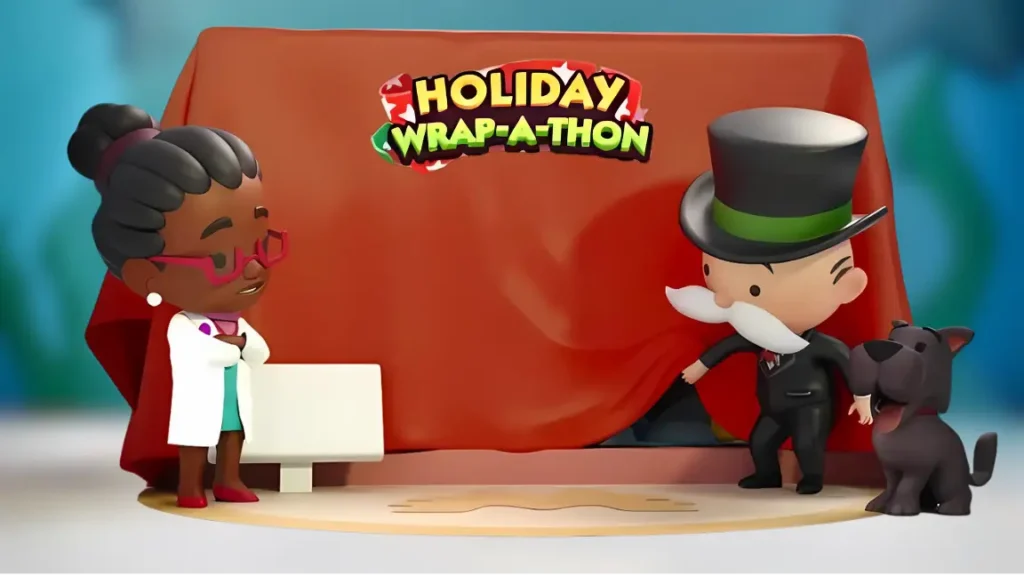 Holiday Wrap A Thon Monopoly Go