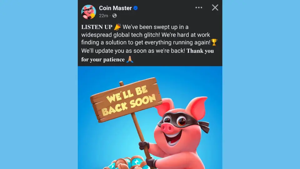 Coin master down today